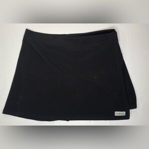 RipSkirt Wrap Skirt Length 1 Black Beach Swim Sunbathe Sz Lg